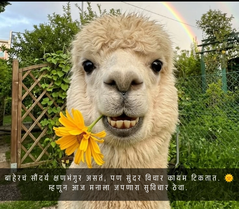 सुंदर सुविचार आजचा सुविचार