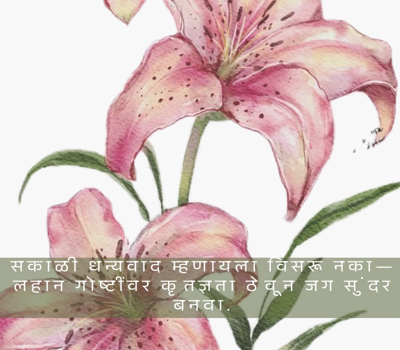 शुभ सकाळ सुविचार