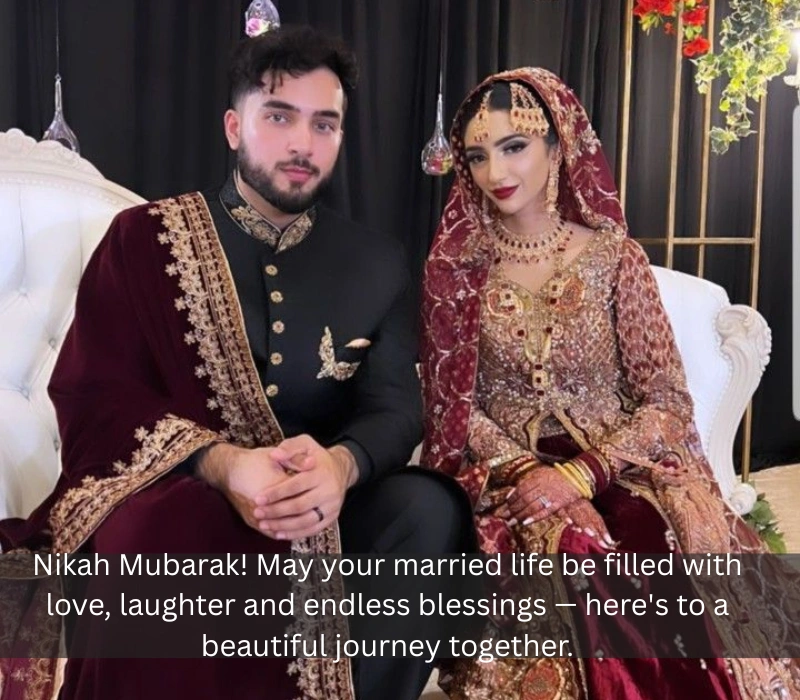 Nikah Mubarak Wishes For Husband