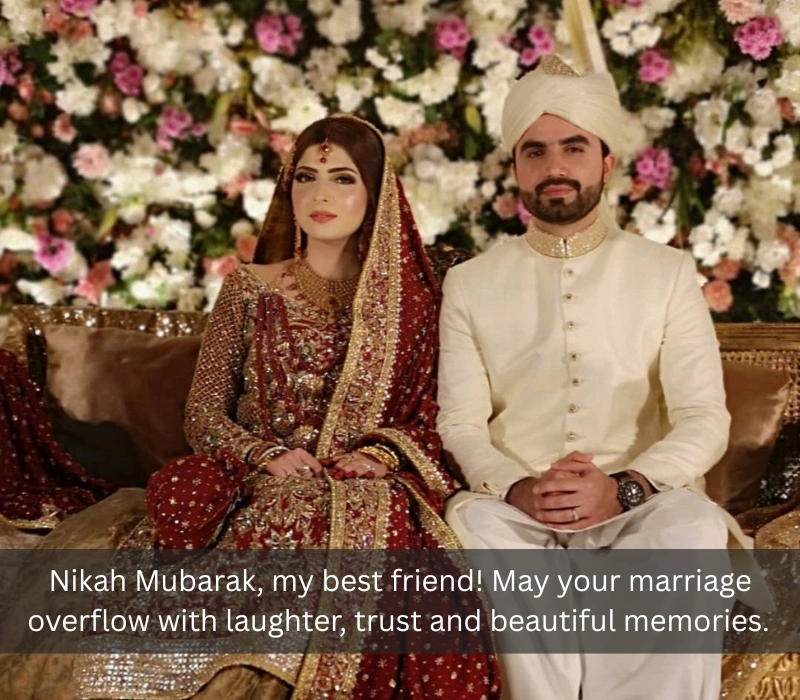 Nikah Mubarak Wishes For Brother