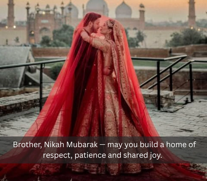 Nikah Mubarak Wishes For Sister