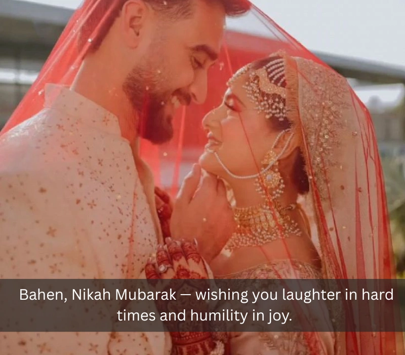 Nikah Mubarak Wishes For Friend