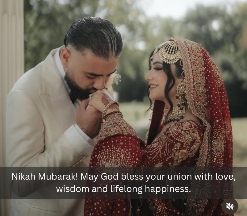 Nikah Mubarak Wishes In Urdu