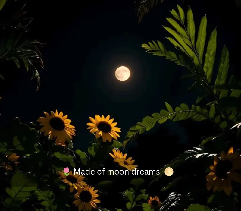 Romantic Moon Captions For Instagram