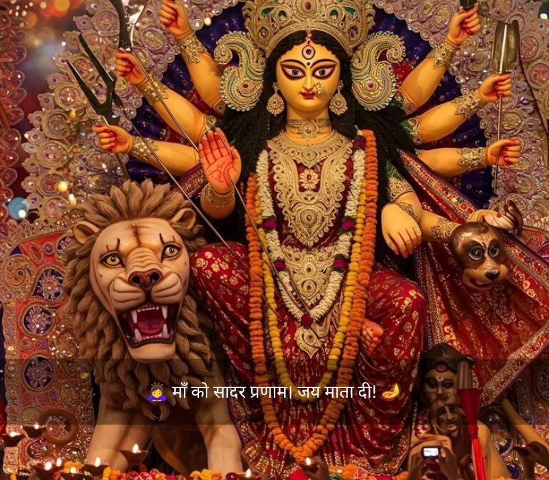 Shardiya Navratri Wishes In Hindi