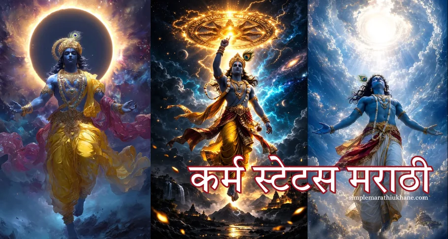 कर्म स्टेटस मराठी