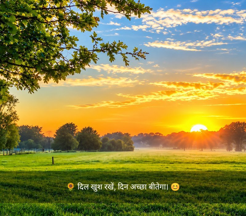 गुड मॉर्निंग कोट्स हिंदी खूबसूरत सुविचार